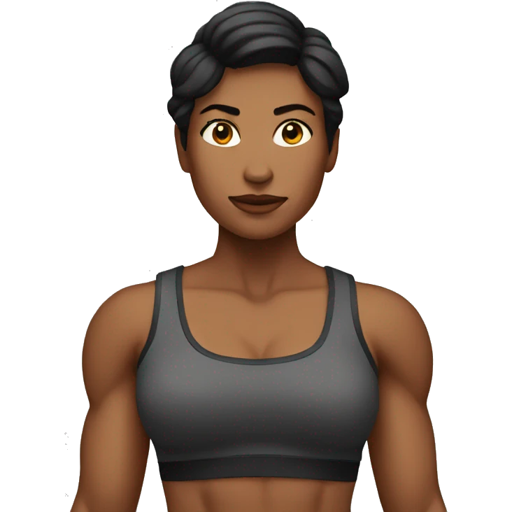 muscular woman emoji
