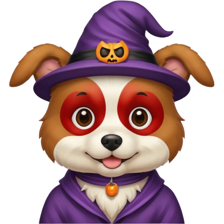 Halloween dog emoji