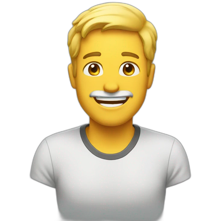 happy man emoji