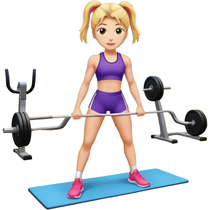 persona estirada en el suelo con las piernas levantadas gimnasio emoji