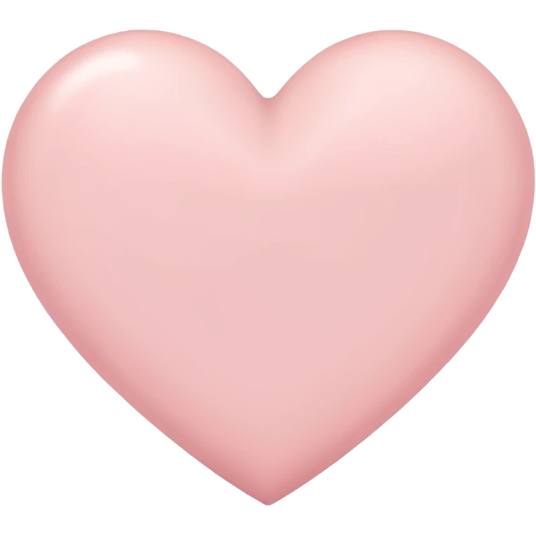 pale pink heart emoji