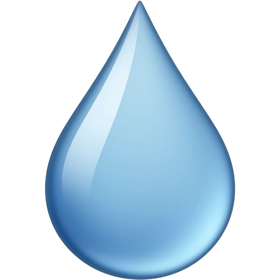 Water droplet emoji