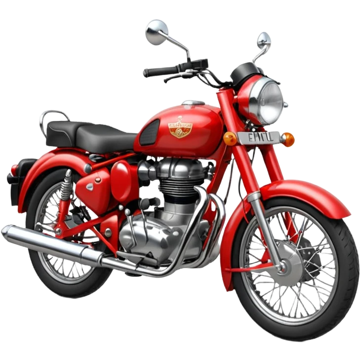 Red Royal Enfield emoji