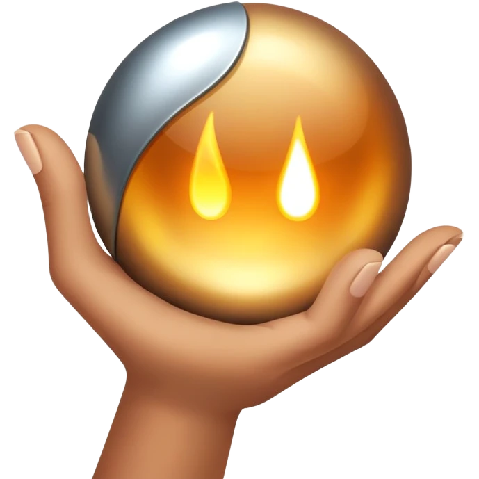 misterious item in hand emoji