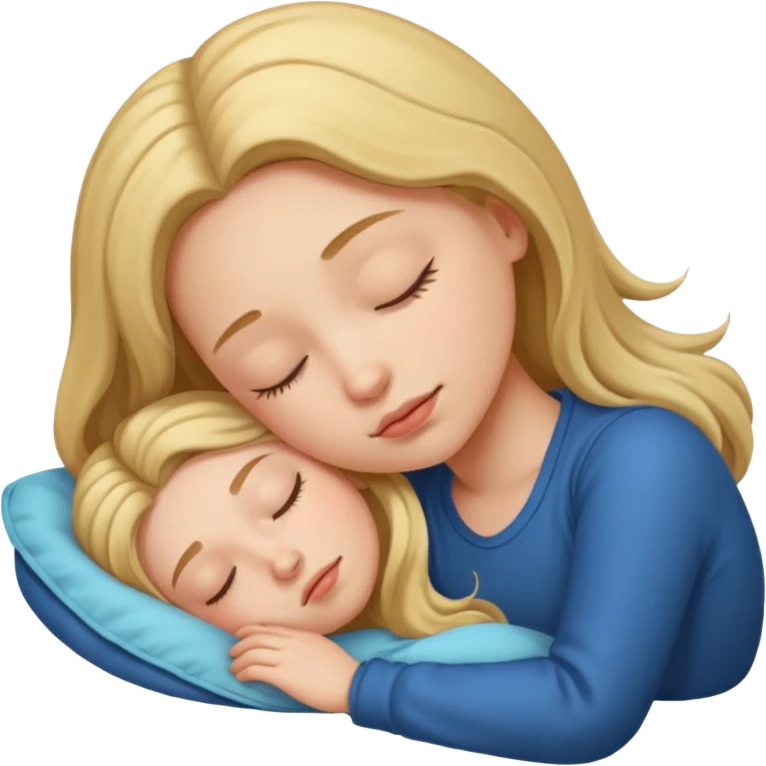 A girl sleeping  emoji