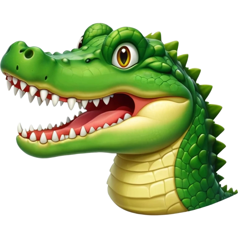 drooling from mouth crocodile emoji emoji