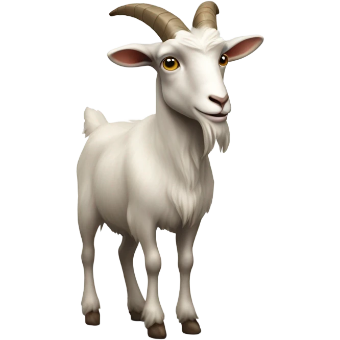 Make a goat emoji