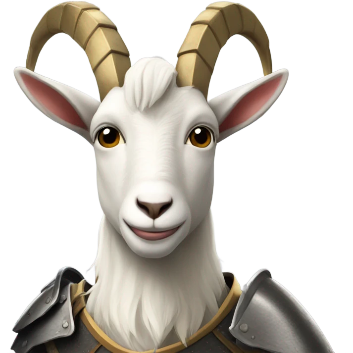 Knight goat emoji