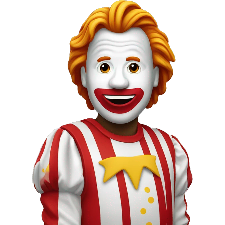 Ronald McDonald  emoji