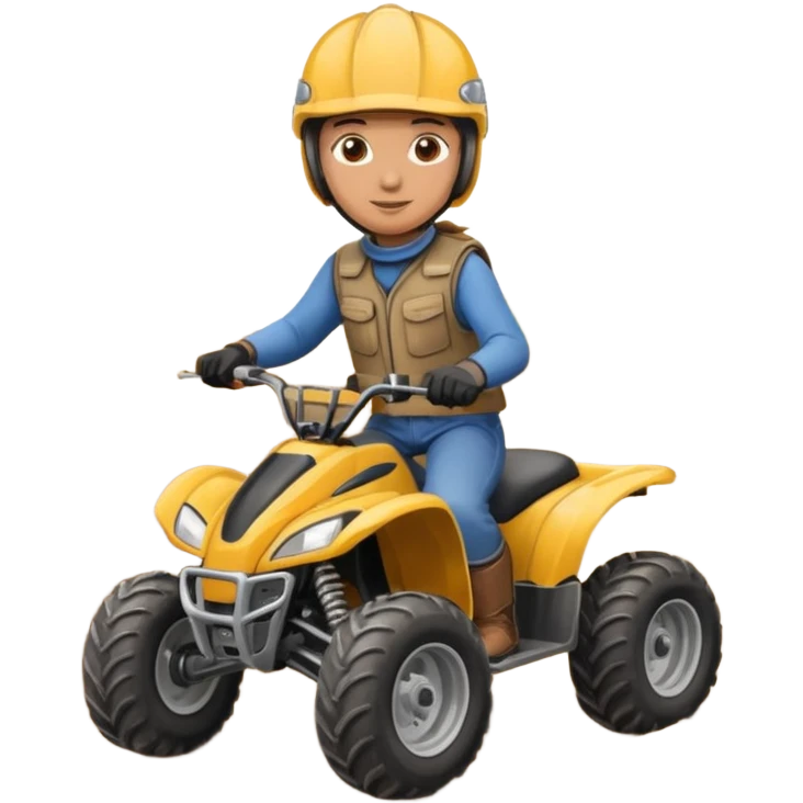 Four-Wheeler Rider emoji