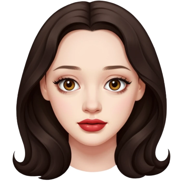 Kat Dennings real features  emoji