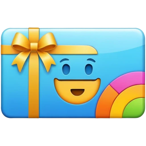 gift card emoji