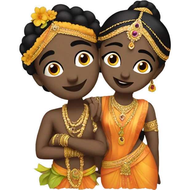 Radha Krishna  emoji