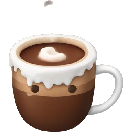 hot chocolate emoji