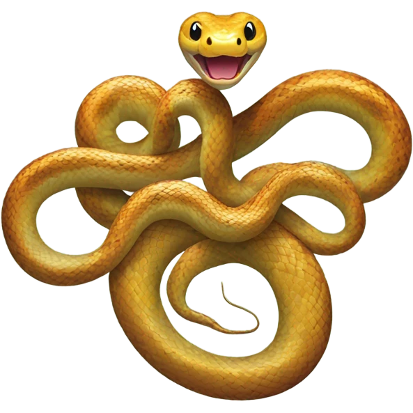 Five headed snake emoji