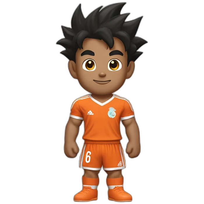Son Goku avec un maillot de Liverpool emoji