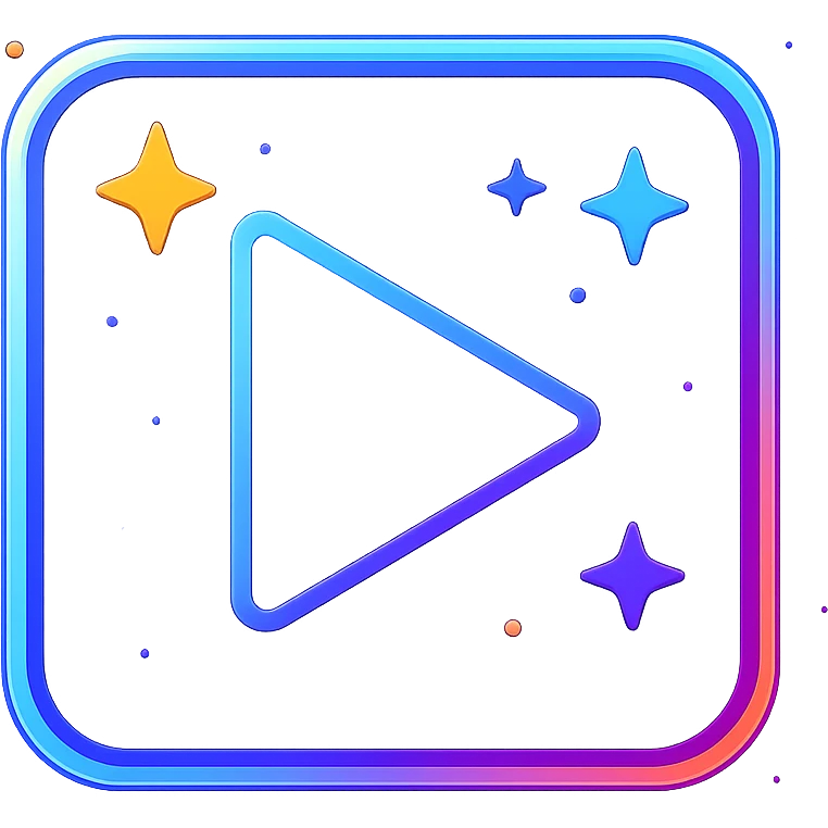 animated +5 sec icon with dark purple, blue, and black base, bright accents, complex gradients, stars, bright neon border, modern clean +5 seconds symbol, subtle glowing and moving stars neon effects, sophisticated futuristic style emoji