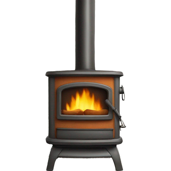 Cozy wood stove  emoji