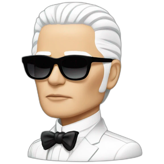 karl lagerfeld emoji