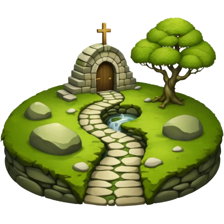 path to the holy spring emoji