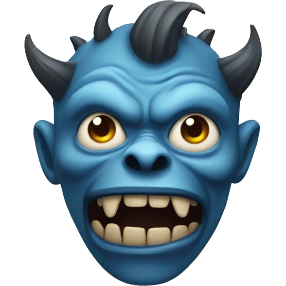 A monster  emoji