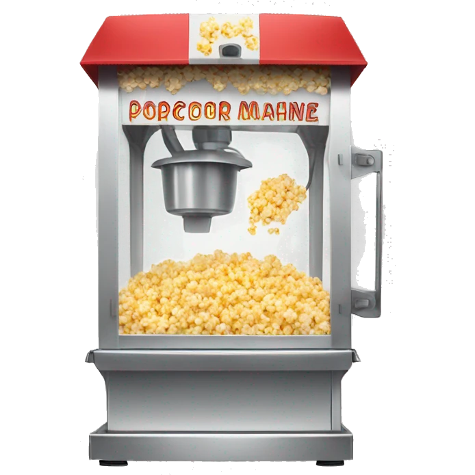 Popcorn machine emoji