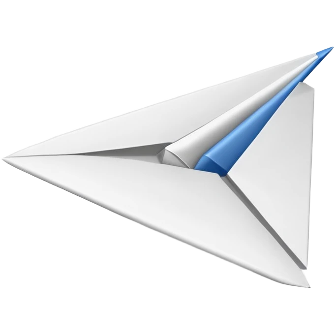 emoji avion de papel emoji