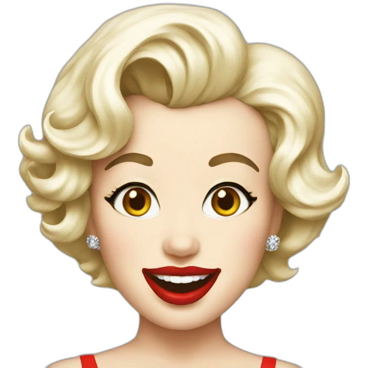 Marilyn monroe emoji