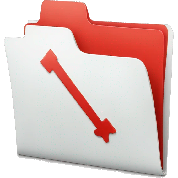 folder with red plus sign emoji