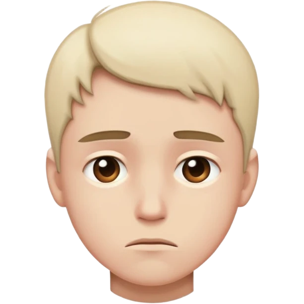 Depressed emoji
