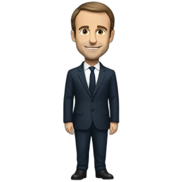 Macron en rat emoji