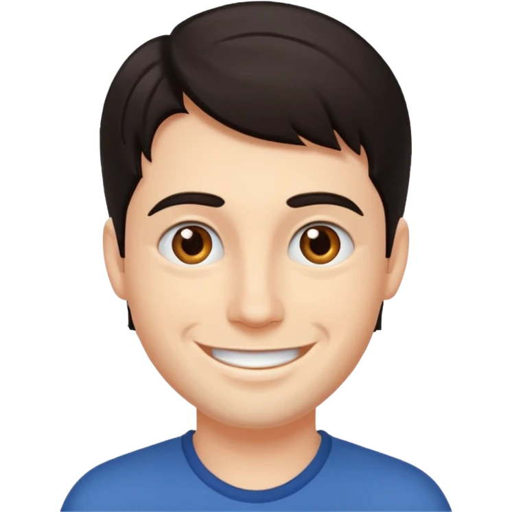 Create an emoji of YouTuber DavidMC's face emoji