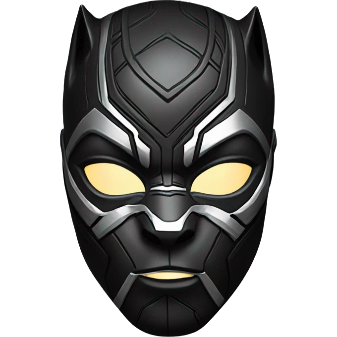 Black Panther, mask, Marvel emoji