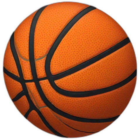 Basketball emoji