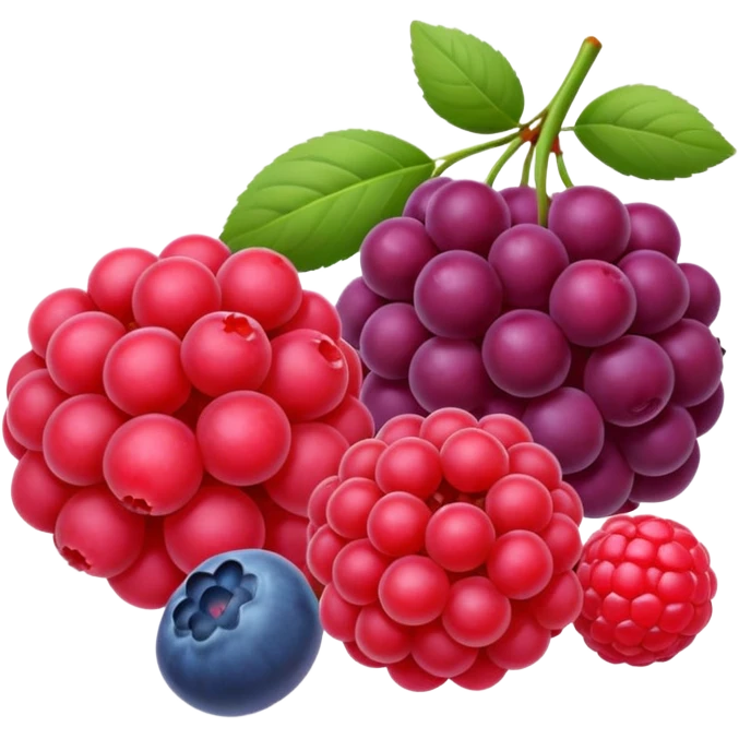 Mirtilli e Lamponi emoji