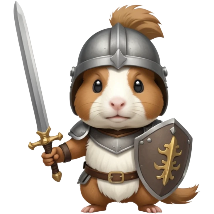 Guinea pig warrior emoji