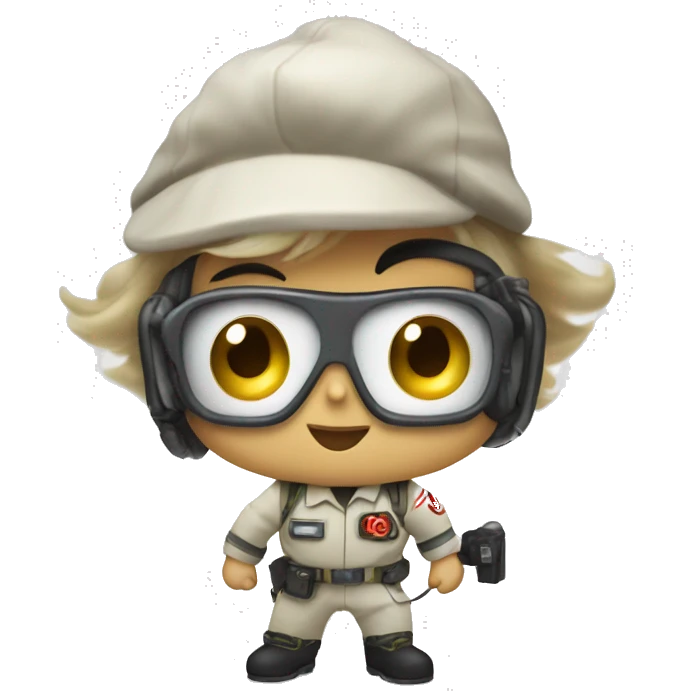7 year old ghost buster emoji