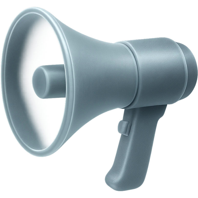 megaphone emoji