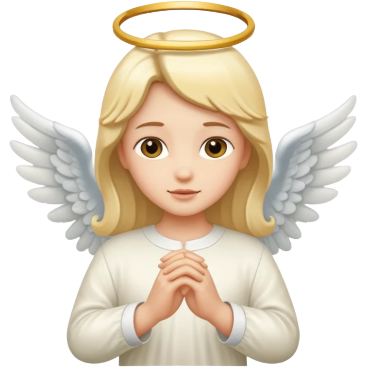 angel con mano emoji