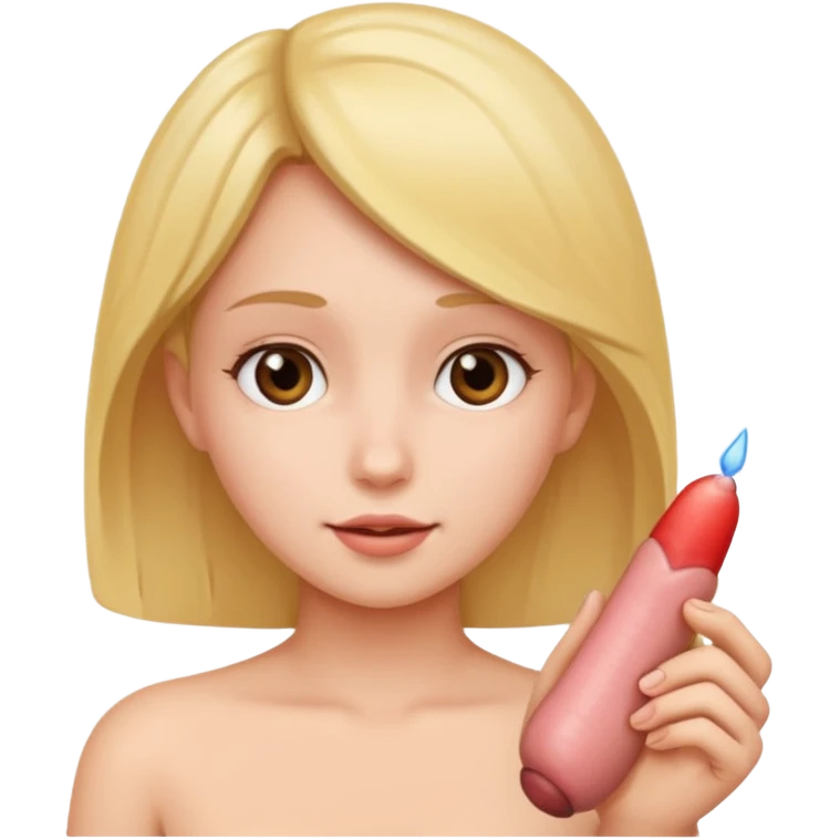 Девушки трогают хуй emoji