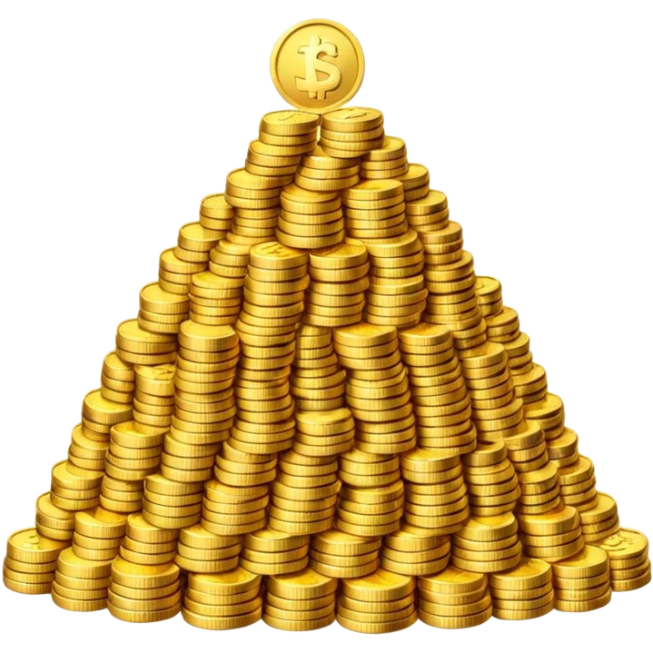 mountain of money emoji