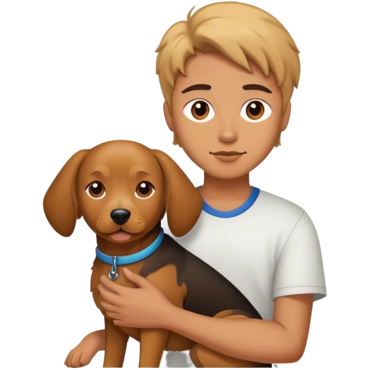 Dog and me emoji
