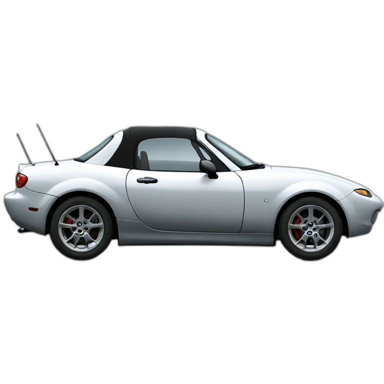 Mazda miata car cute emoji