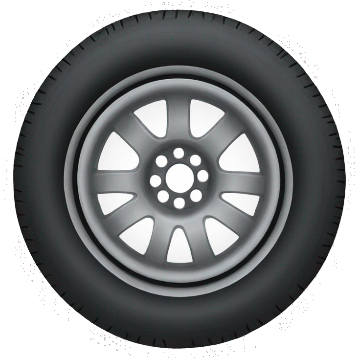 Tire that’s flat emoji