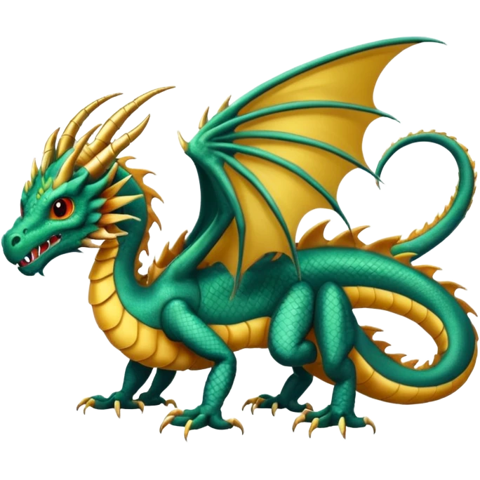 Fourth wing scorpiontail dragon  emoji