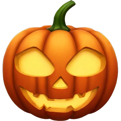 Halloween pumpkin emoji