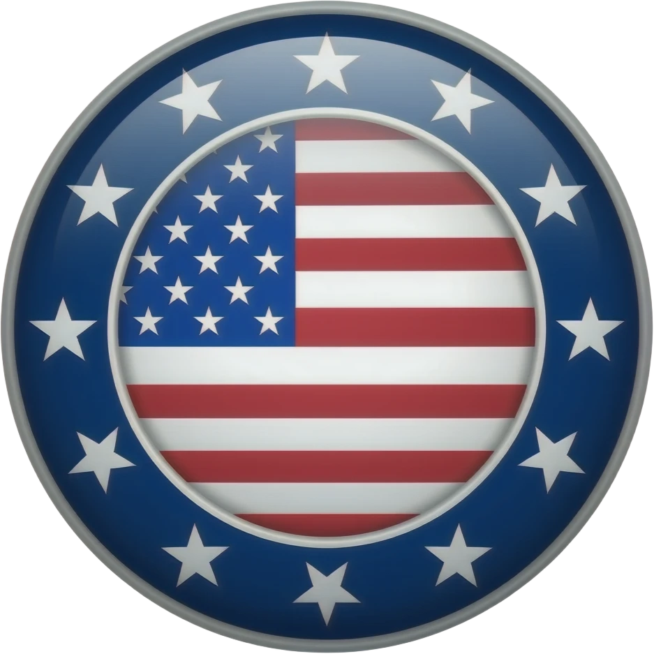 created a united states flag of 1777 emoji