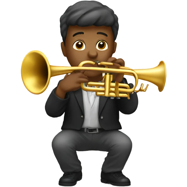 Person with trumpet emoji