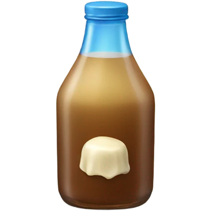 Vanilla bottle plain emoji