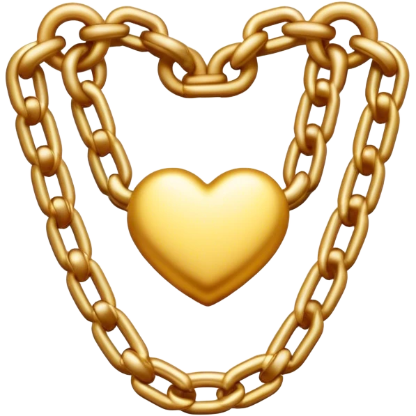 chain with love  emoji